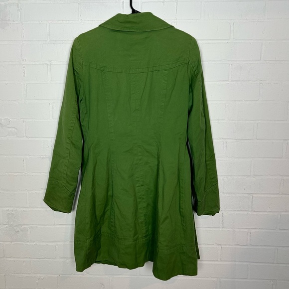 H&M Trendy Green Jacket with Floral Lining - Picture 4 of 5